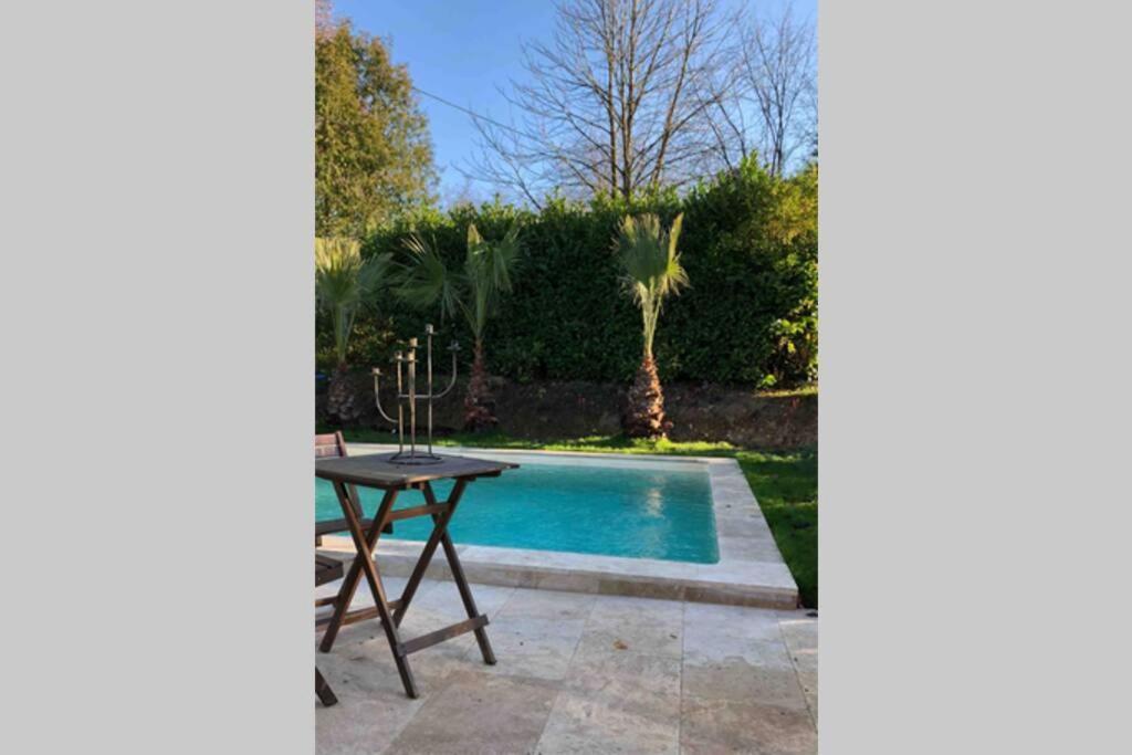 Cottage Normand Avec Sa Grande Piscine Chauffee Toute L Annee Sur Parc Arbore Et Clos En Plein Coeur De La Campagne Adapte Aux Kids Et Dog Friendly Saint-Antonin-de-Sommaire Екстериор снимка