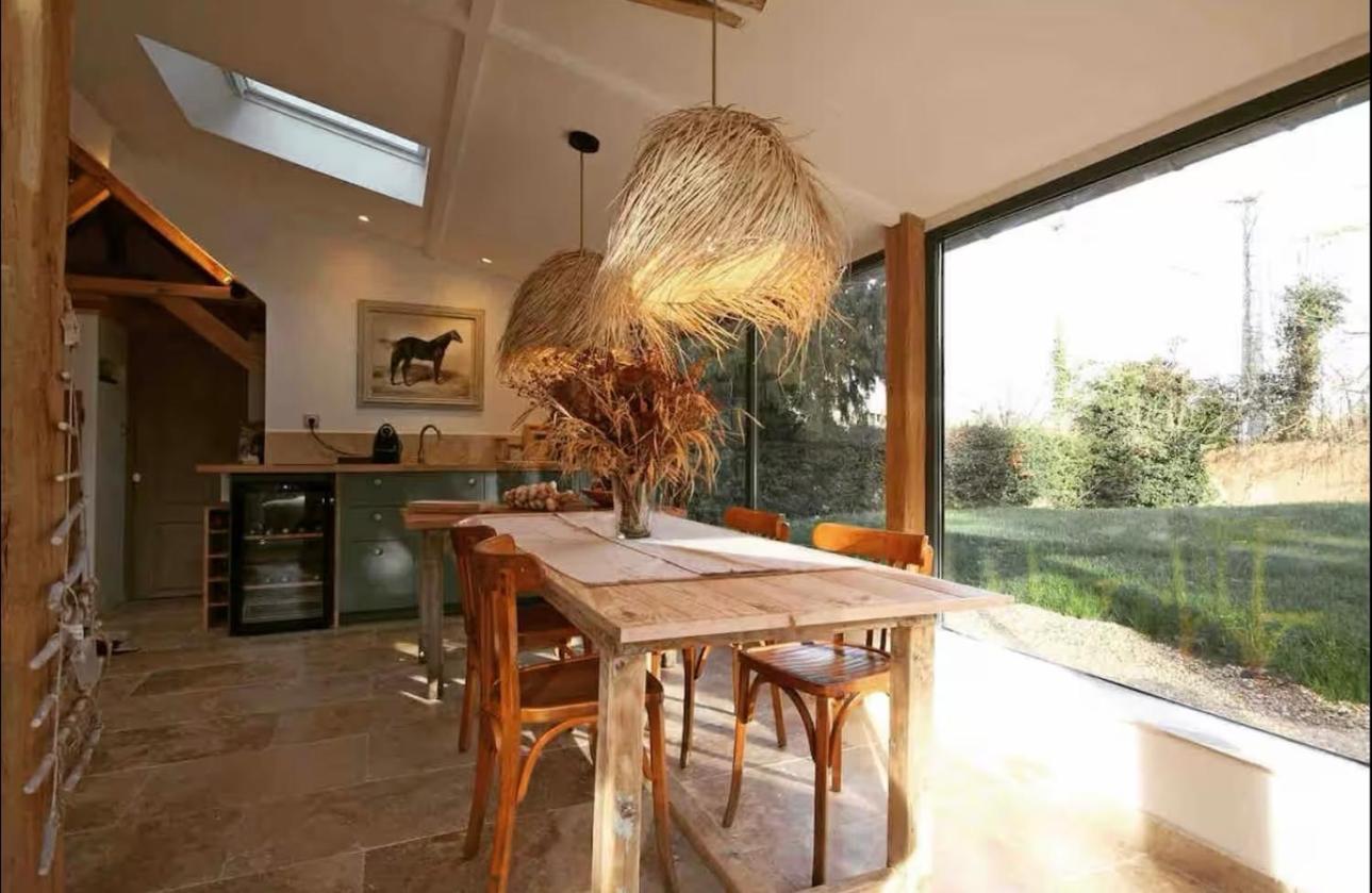 Cottage Normand Avec Sa Grande Piscine Chauffee Toute L Annee Sur Parc Arbore Et Clos En Plein Coeur De La Campagne Adapte Aux Kids Et Dog Friendly Saint-Antonin-de-Sommaire Екстериор снимка