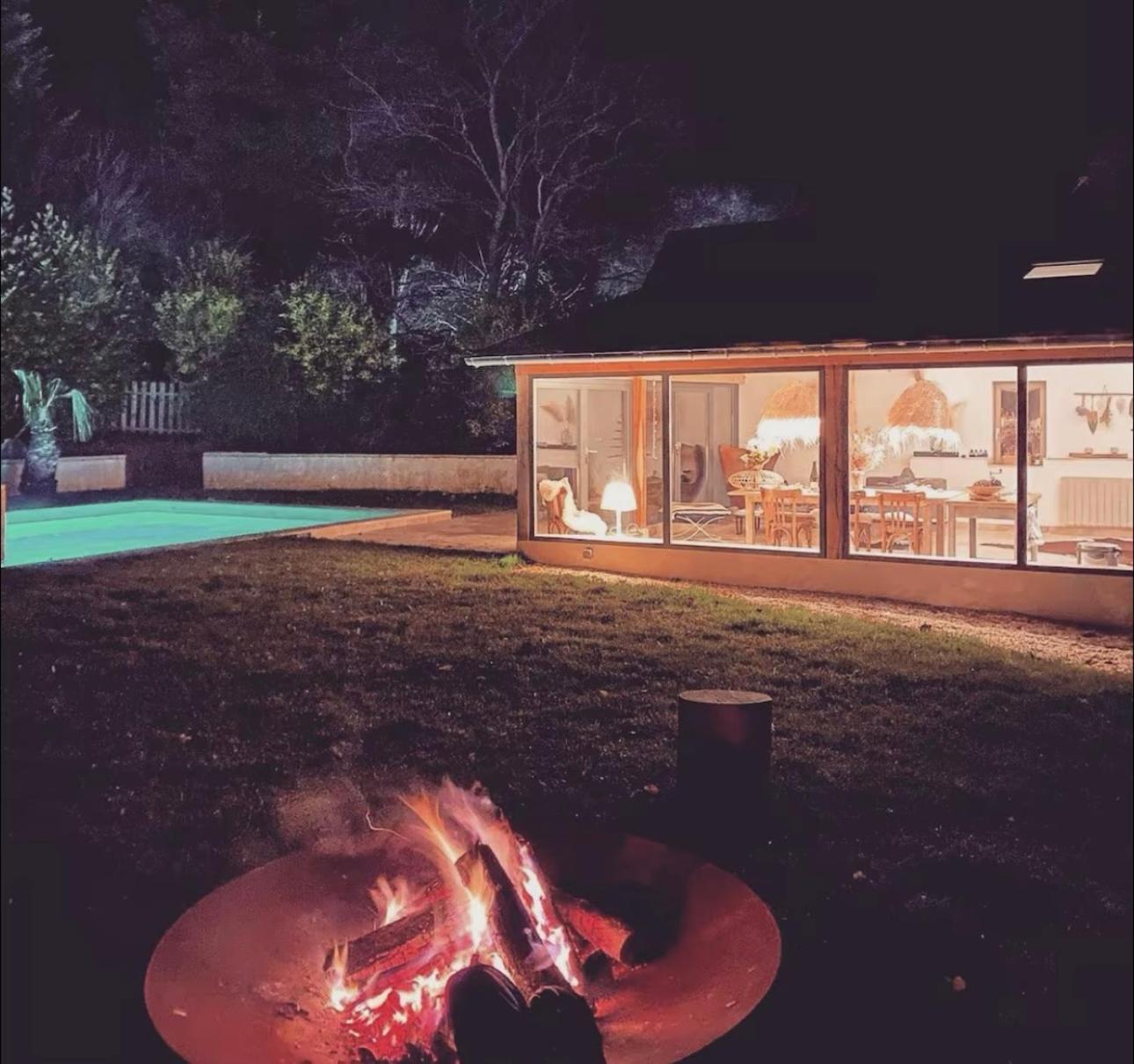 Cottage Normand Avec Sa Grande Piscine Chauffee Toute L Annee Sur Parc Arbore Et Clos En Plein Coeur De La Campagne Adapte Aux Kids Et Dog Friendly Saint-Antonin-de-Sommaire Екстериор снимка