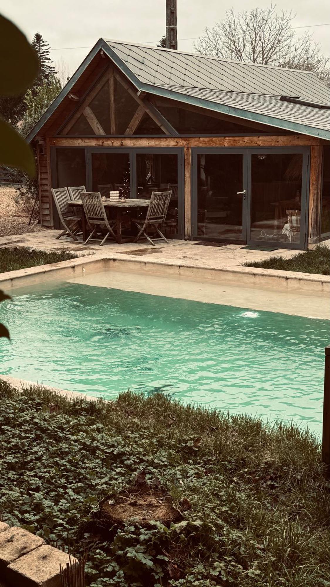 Cottage Normand Avec Sa Grande Piscine Chauffee Toute L Annee Sur Parc Arbore Et Clos En Plein Coeur De La Campagne Adapte Aux Kids Et Dog Friendly Saint-Antonin-de-Sommaire Екстериор снимка