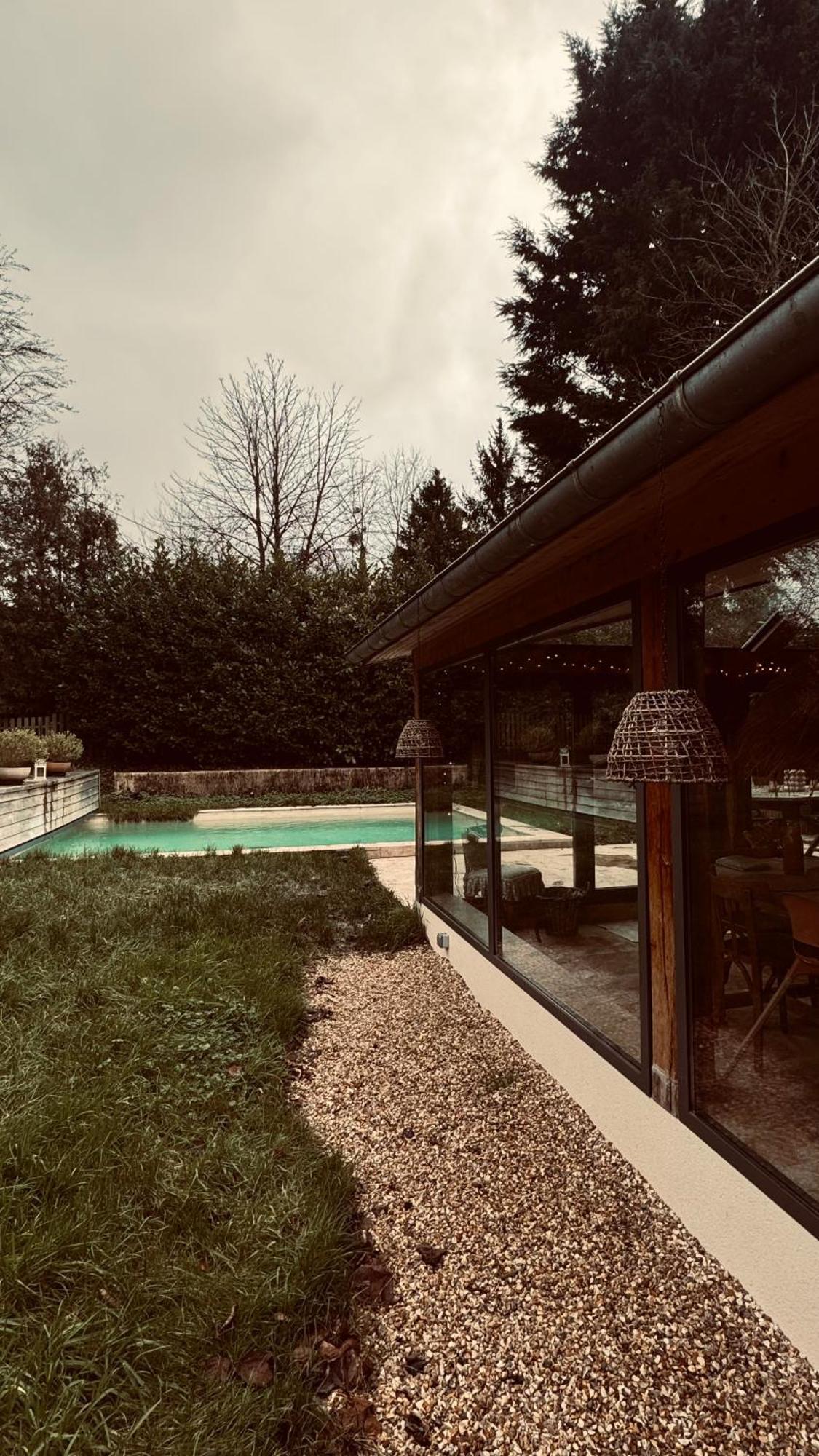 Cottage Normand Avec Sa Grande Piscine Chauffee Toute L Annee Sur Parc Arbore Et Clos En Plein Coeur De La Campagne Adapte Aux Kids Et Dog Friendly Saint-Antonin-de-Sommaire Екстериор снимка